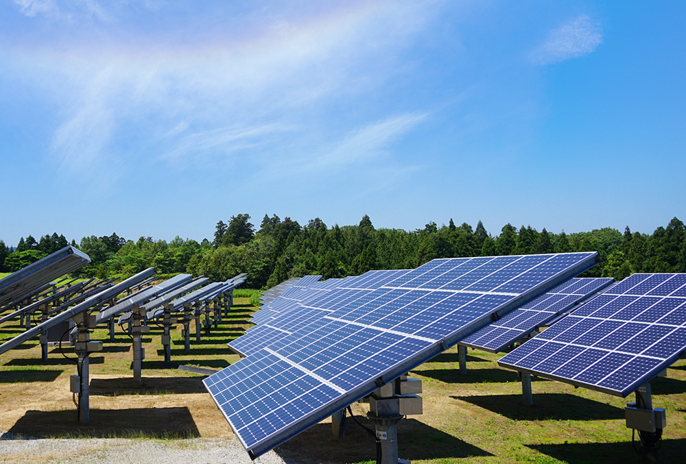 太陽光発電パネル工事画像